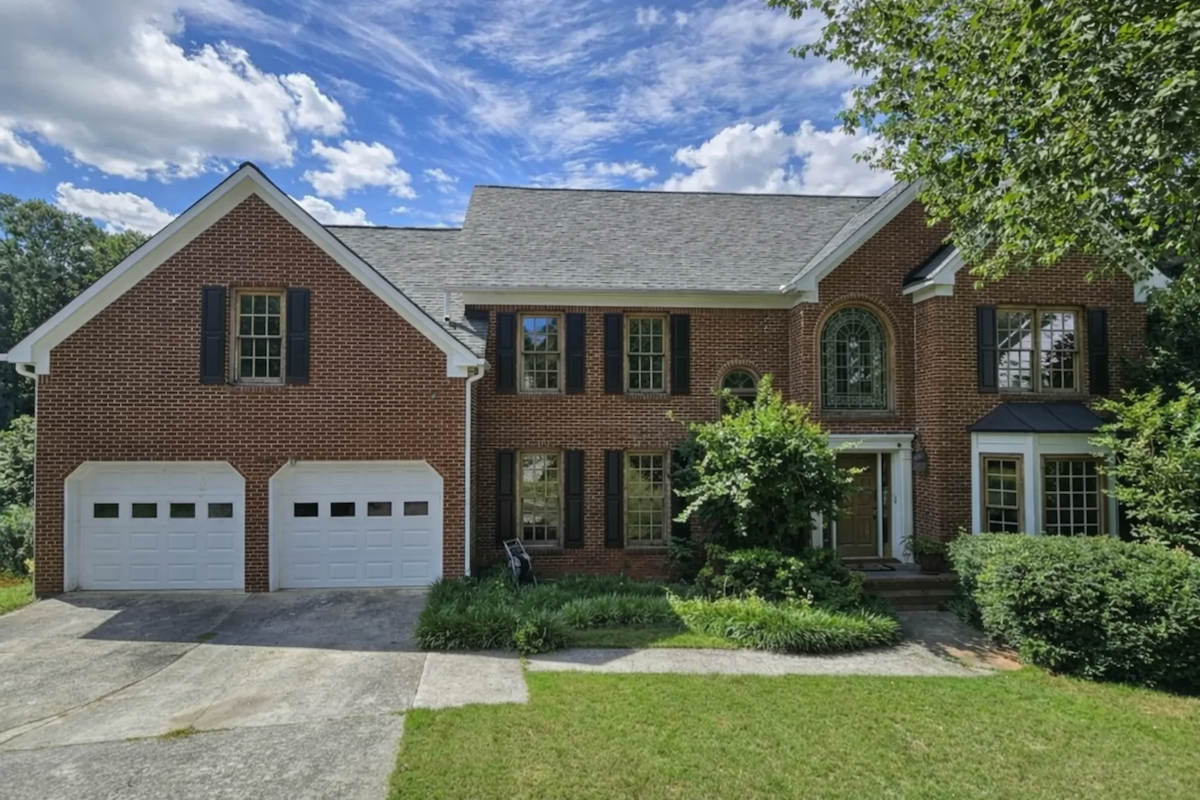 Before residential window replacement in Georgia